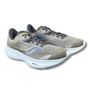 Saucony Ride 16 Sneakers Running Shoes Wmn 8.5 Fossil/Pool Lightweight S10830-15